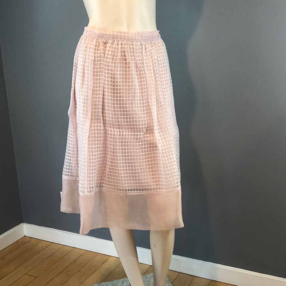NWT Elizabeth and James Blush Pink Full Skirt SZ 6 - Picture 2 of 14